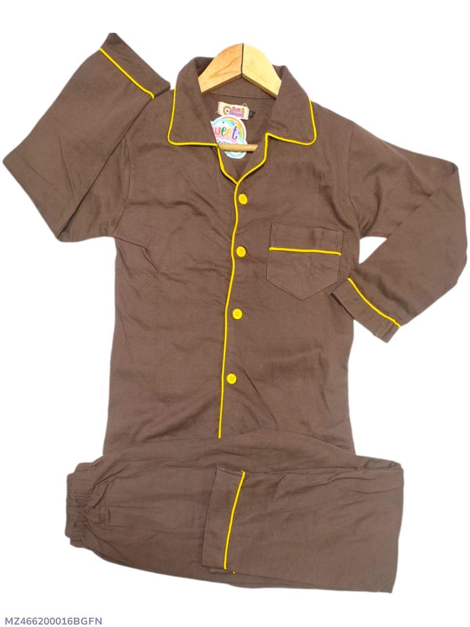 Unisex stitched Cotton Sleep wear suit - 2 pc