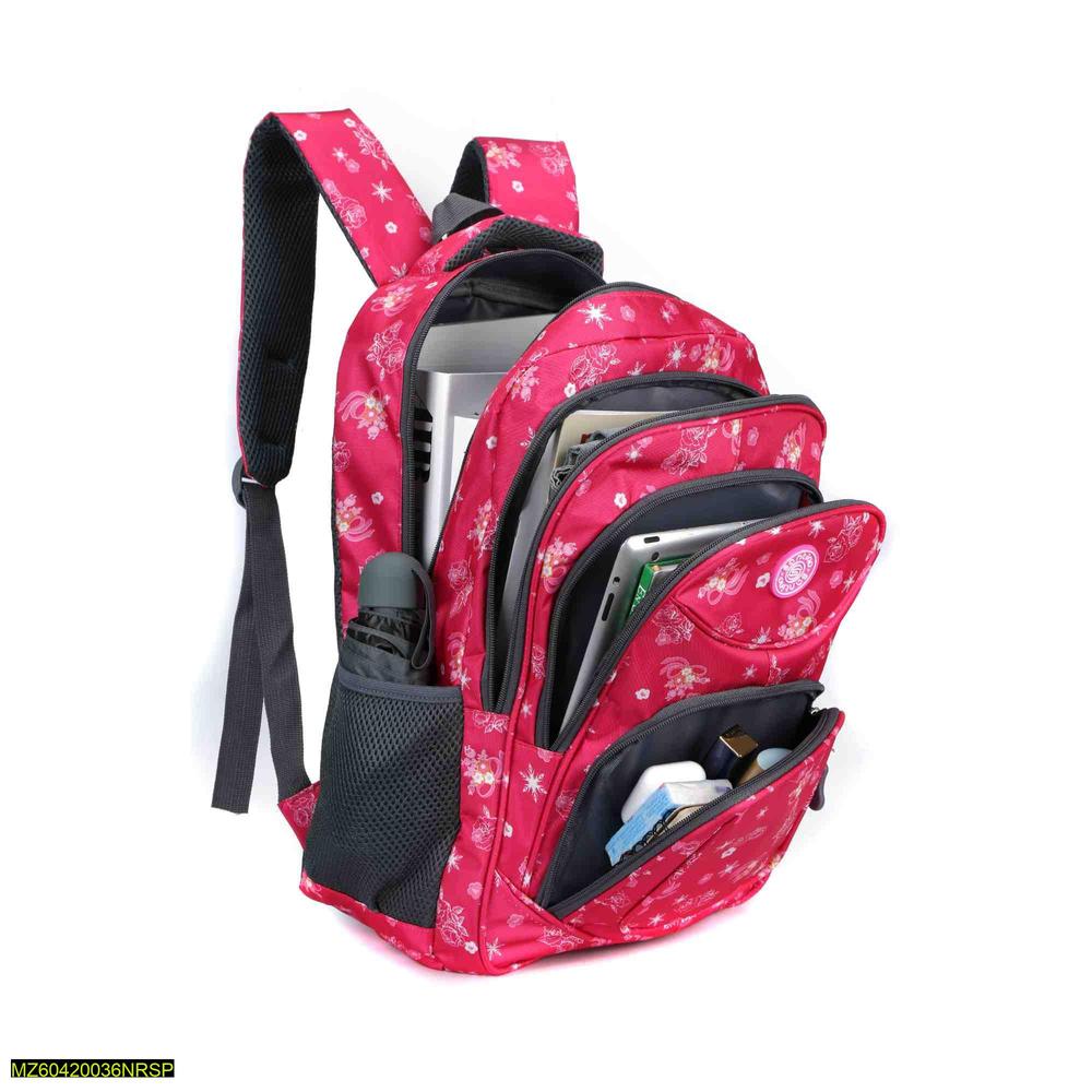 Students backpack 4 pockets bag