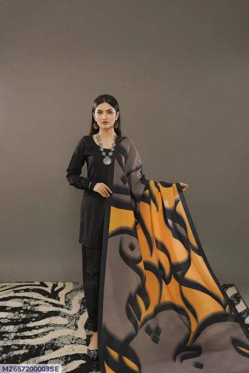 1 Pc women stitched dopatta