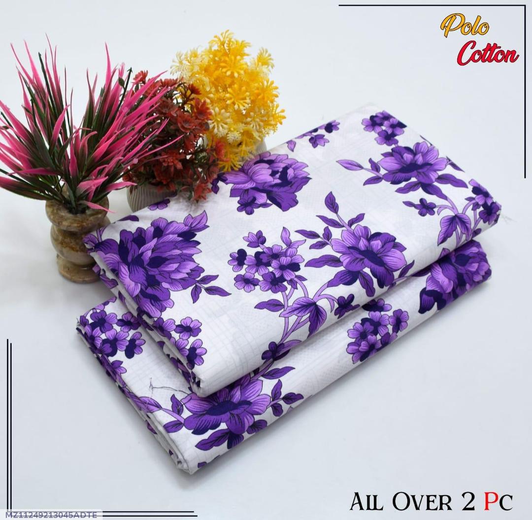 2 piece cotton unstitched suits