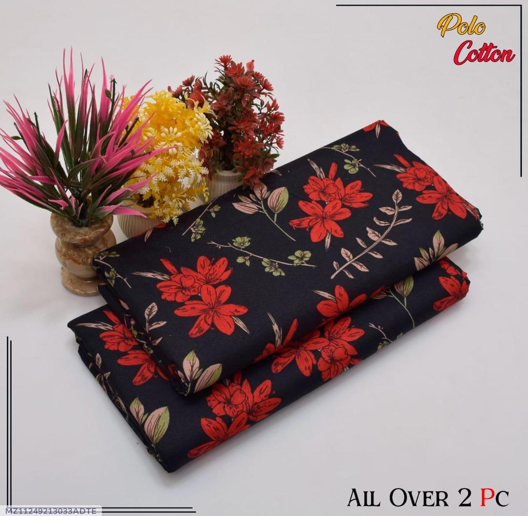2 piece cotton unstitched suits