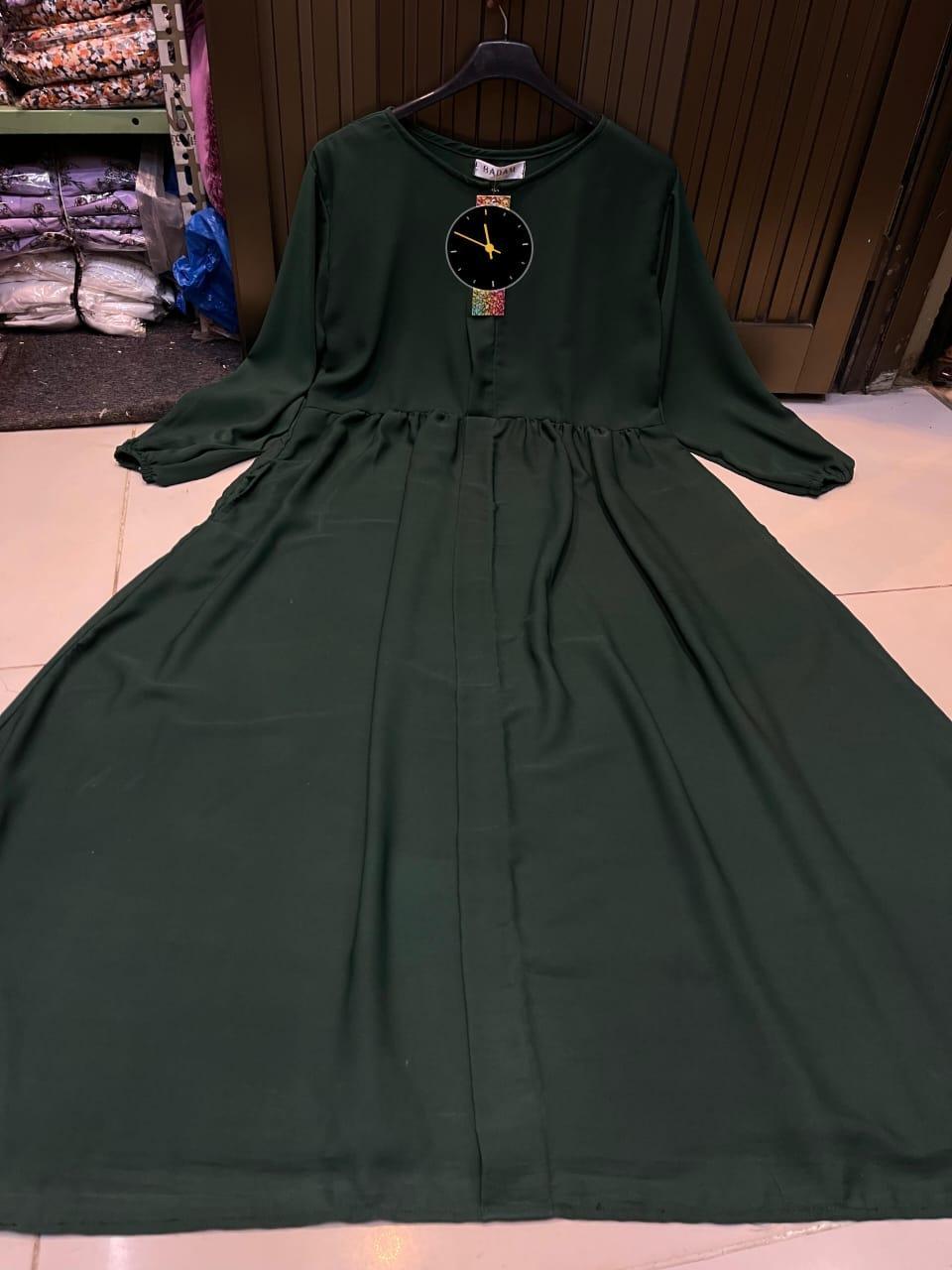 Elegant Georgette Full Abaya for Women - 1 Pcs