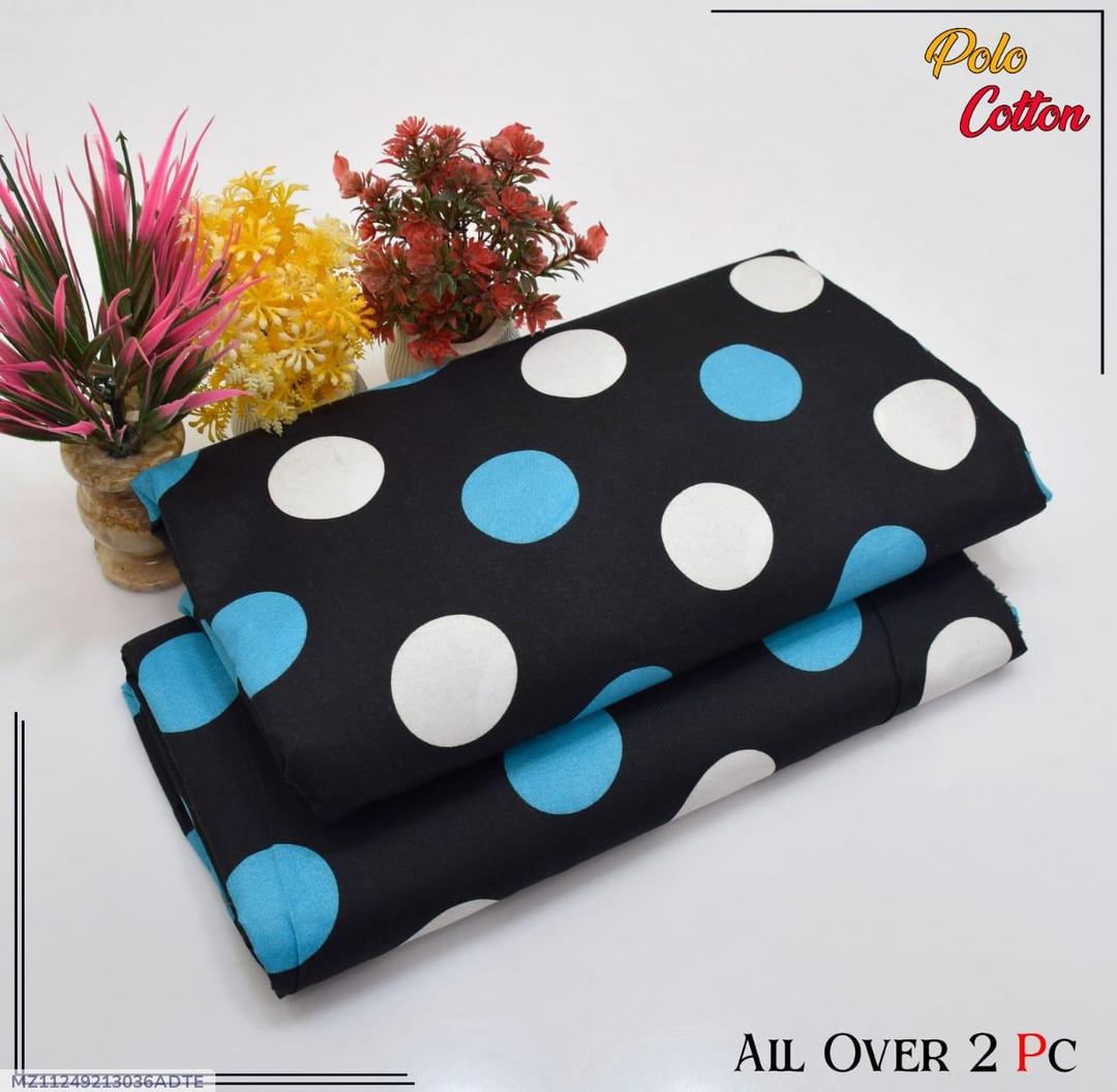 2 piece cotton unstitched suits