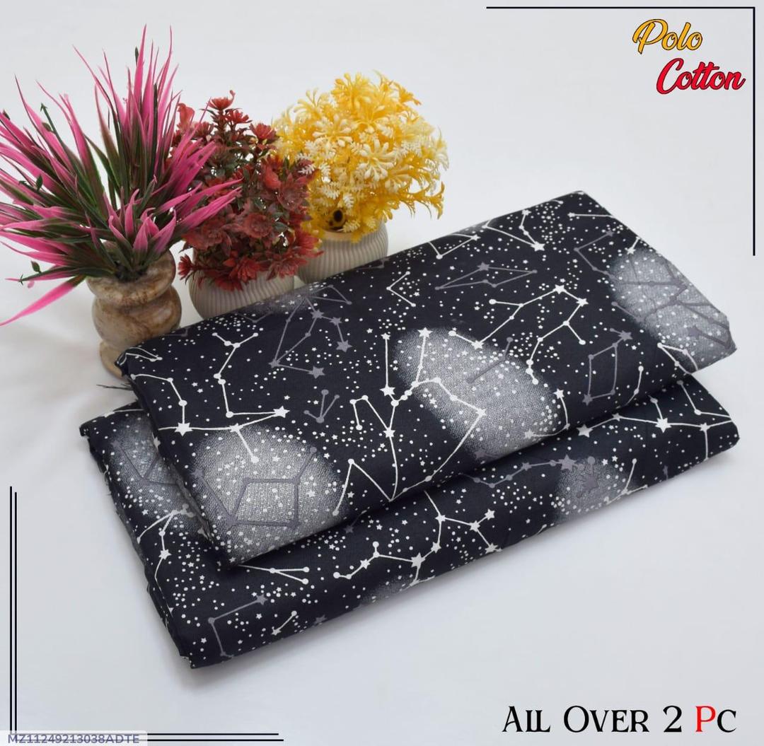 2 piece cotton unstitched suits