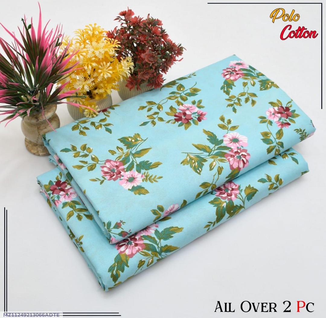 2 piece cotton unstitched suits