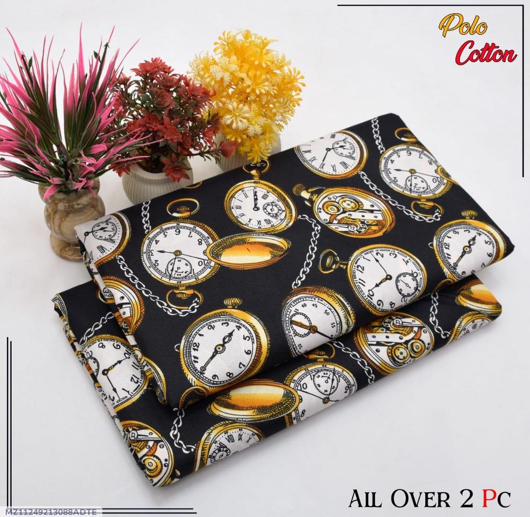 2 piece cotton unstitched suits