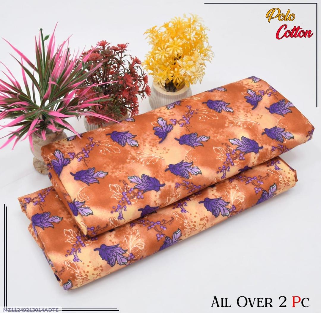 2 piece cotton unstitched suits
