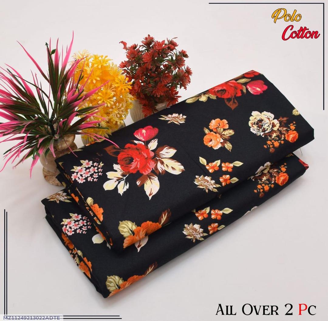 2 piece cotton unstitched suits
