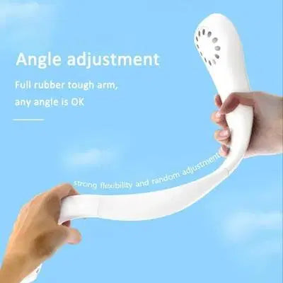 Rechargeable Bladeless Neck Fan - 1 Pc Lightweight and Portable Cooling Solution