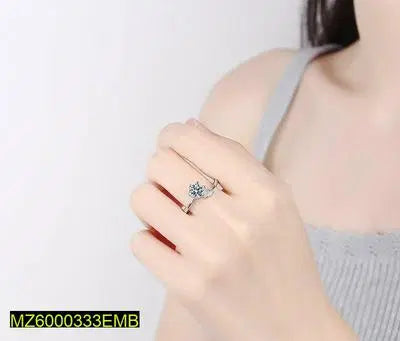Imported Zircon Ring Adjustable